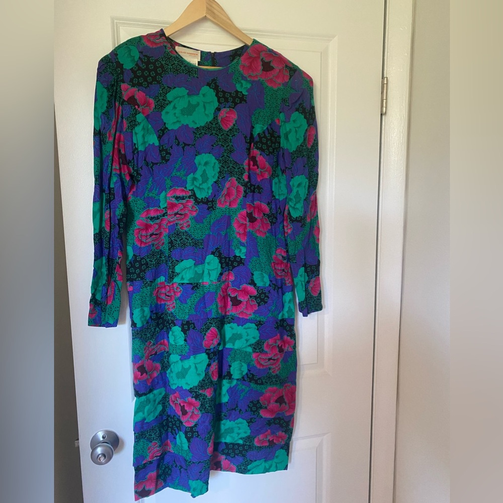 Vintage Norman Marcus + David Warren dress